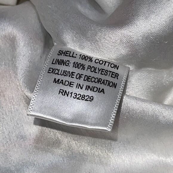 Cropped Embroidered Top Majorelle Breanna Festival Wrap Gold Metallic - Picture 8 of 11